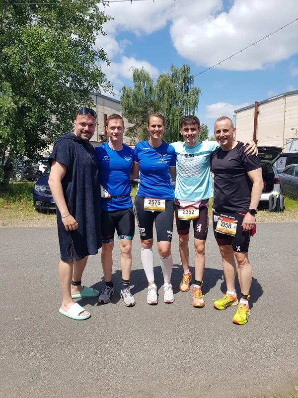 Team SkyBlau Community bei gemeinsamen Trainings und Sportevents